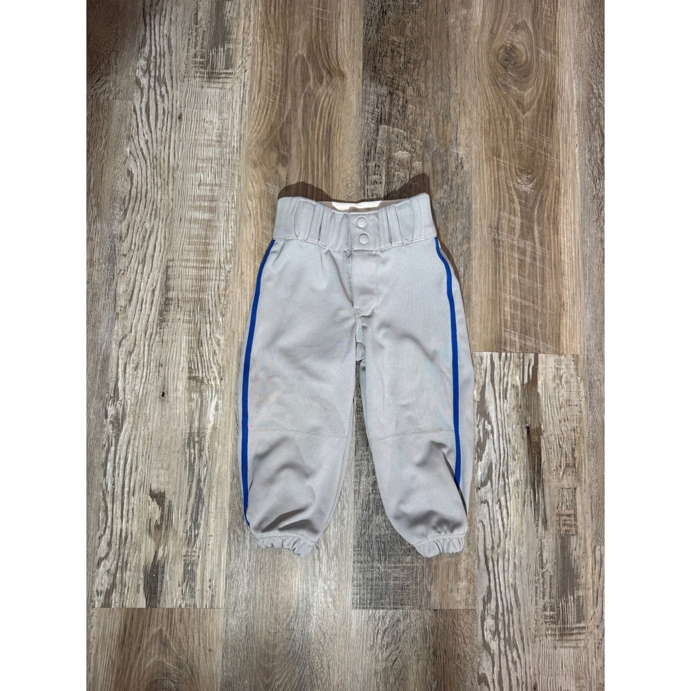 Champro Youth XS Gray Baseball Pants Elastic Waist Knicker Style Athletic Pants